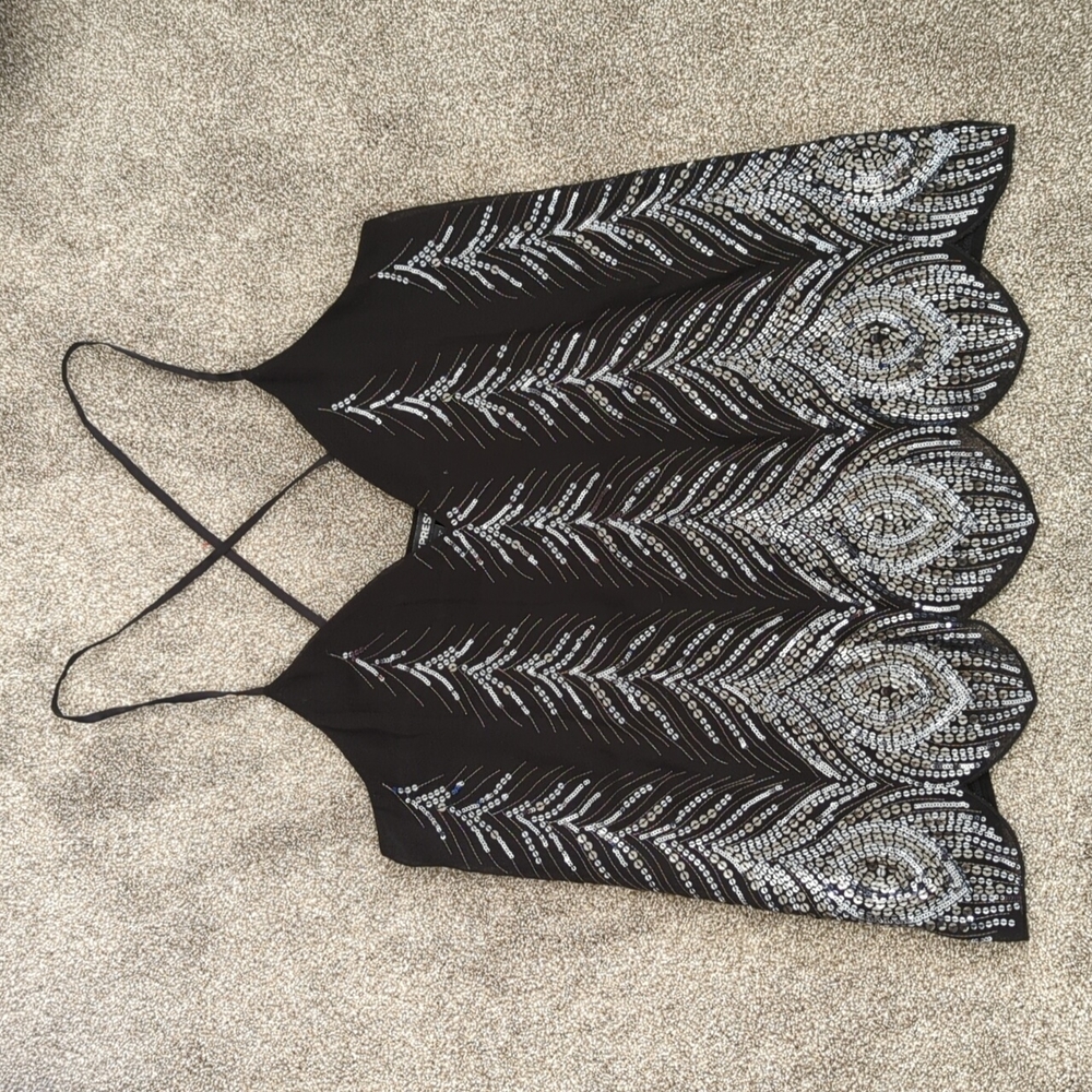 Express sequin tank